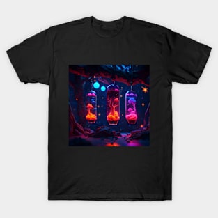 Lava Lamps on Tree T-Shirt